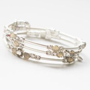 Stella & Dot Isabella wrap silver